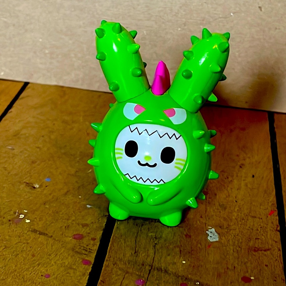 Tokidoki Cactus Bunny collectible figurine NWOT